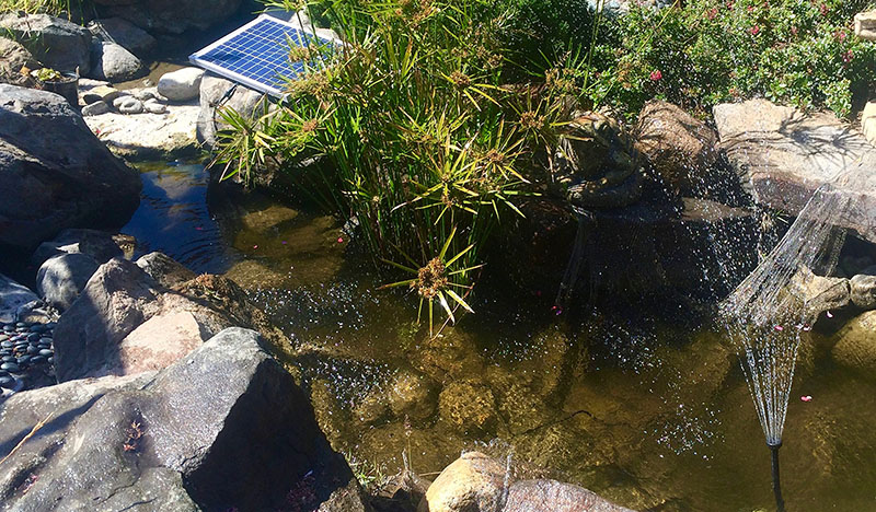 3个简单的提示让你轻松安装太阳能光伏花园喷泉系统