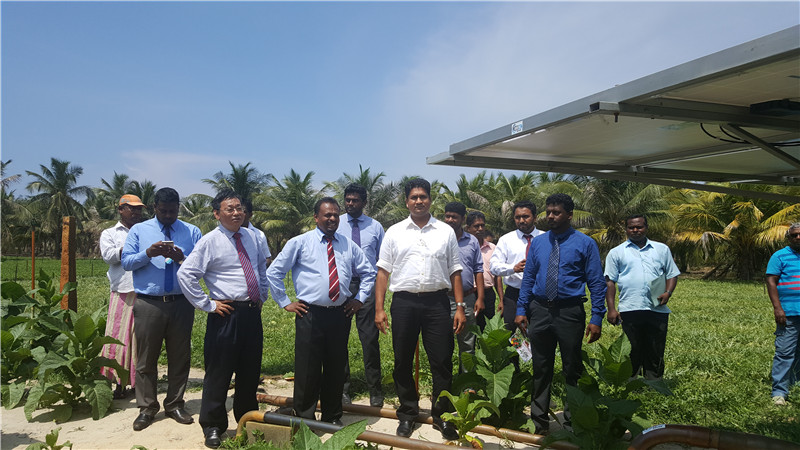 斯里兰卡农业部长会见天兆考察代表团